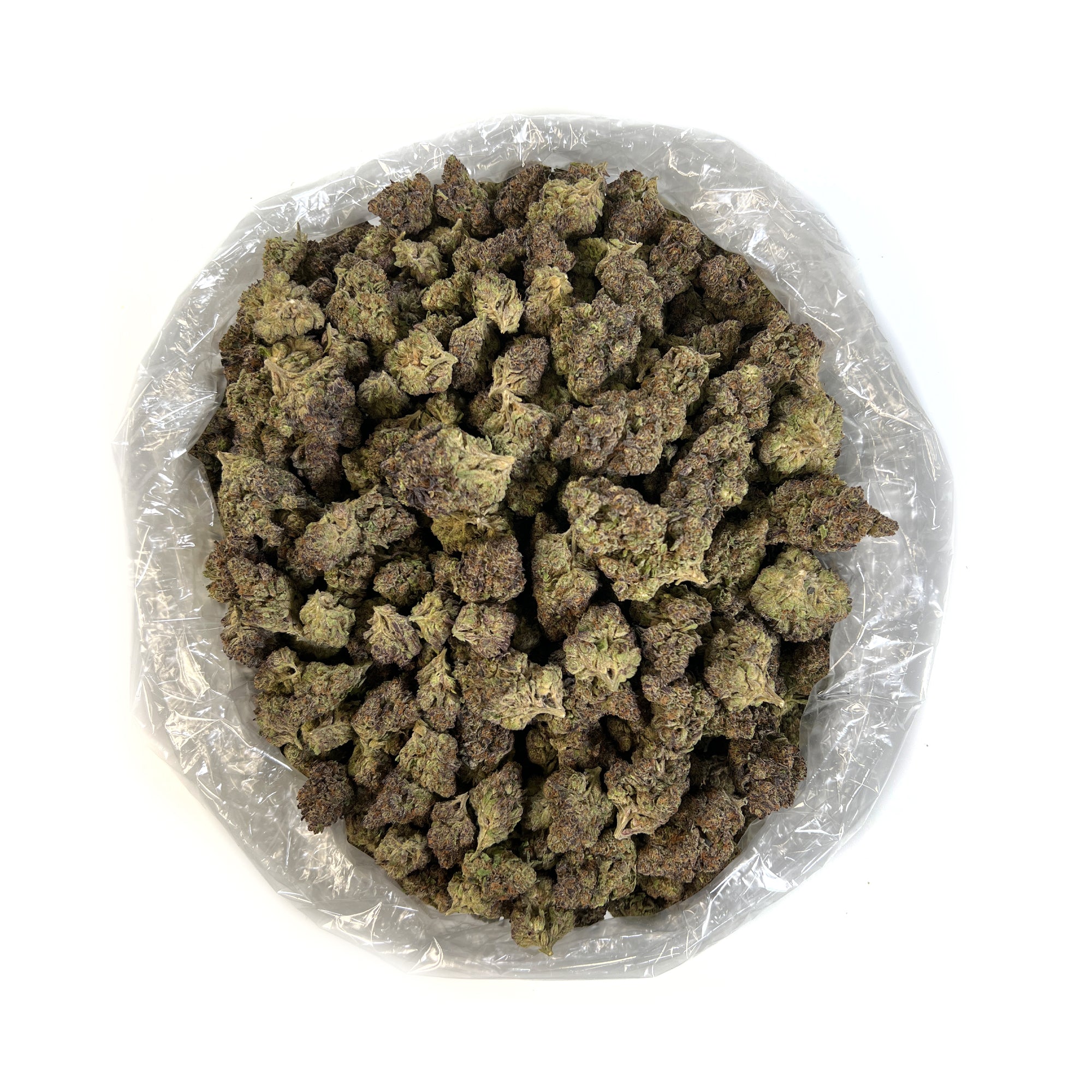 PUFFY LA Push Pop is a hybrid THCa strain created from a cross between LA Kush Cake and Push Pop. It offers a sweet, dessert-like flavor profile with notes of sugary berries, creamy vanilla, and subtle diesel undertones. The aroma is rich and inviting, featuring sweet vanilla butter with hints of citrus and spice, thanks to its unique terpene blend. Visually, the strain stands out with dense, resin-coated buds in vibrant light green shades, highlighted by fiery orange pistils. Consumers often report a balan