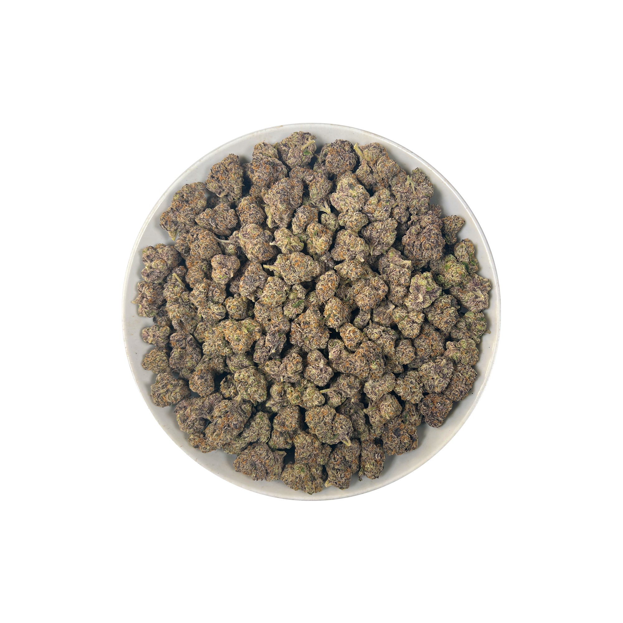 PUFFY Laffy Taffy is a sativa-dominant hybrid THCa strain, born from the flavorful cross of Banana OG and Pestilence. The aroma is a delightful blend of sweet candy, juicy berries, and subtle earthy undertones. Visually, the buds are dense and striking, showcasing deep green and rich purple hues, accented by bright orange pistils and a sparkling layer of trichomes. Consumers often report an uplifting and euphoric high that brings happiness, energy, and mental clarity, fostering creativity and focus, while g