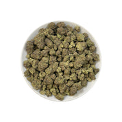 PUFFY Lava Cake is an indica-dominant hybrid THCa strain, crafted from the legendary lineage of Cross of Thin Mint × Grape Pie. The aroma is rich and inviting, with creamy, buttery notes that give off a sweet, dessert-like essence. Visually, the buds are dense with purple highlights, vibrant greens, and bright orange hairs, all dusted in frosty trichomes. Consumers often describe an initial wave of cerebral euphoria and light uplift before the experience shifts into deep physical calm.
