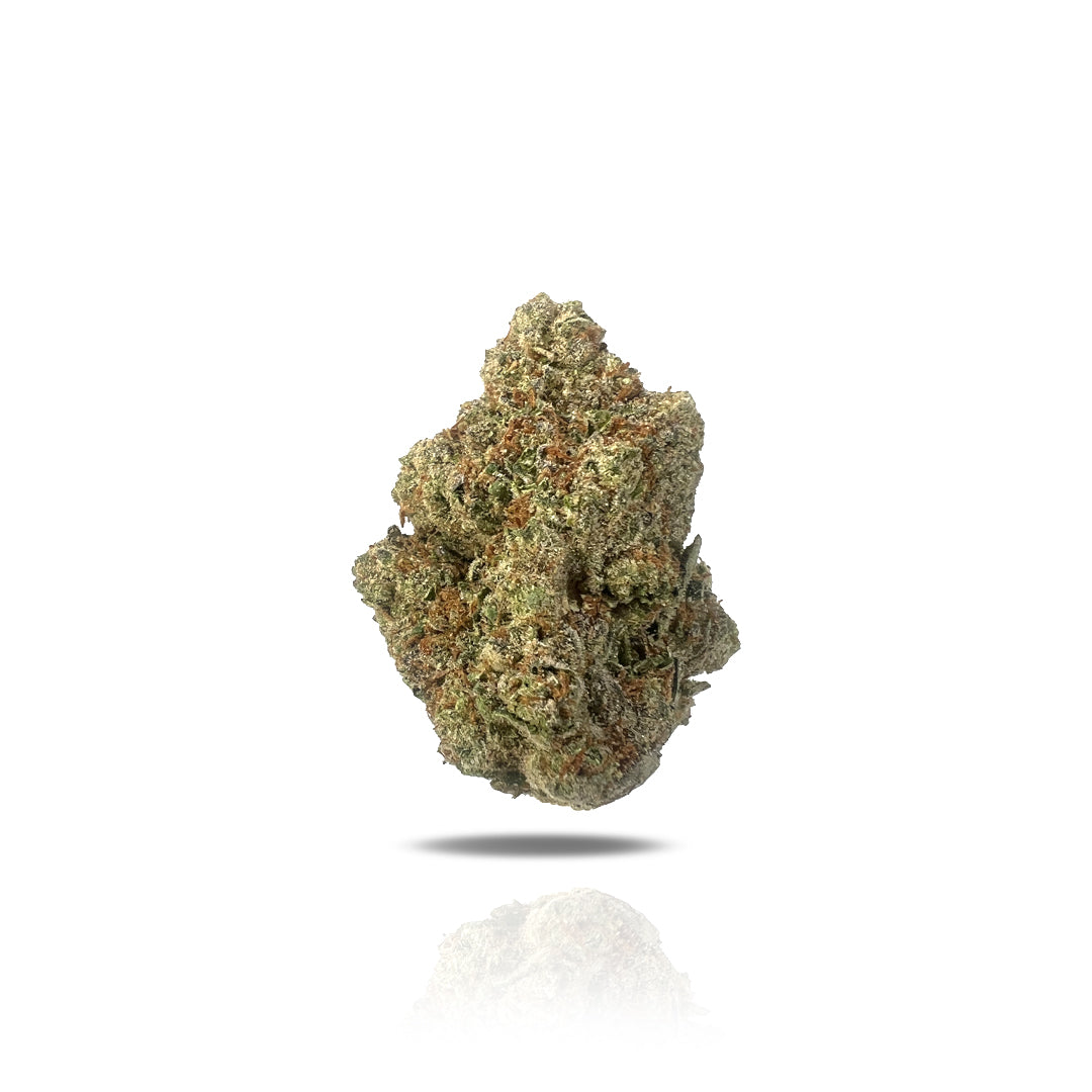 Celebrated for its balanced effects, PUFFY Lemon Cherry Belts provides an uplifting cerebral rush that revitalizes mood and inspires creativity. It delivers a tangy citrus and berry aroma with a candy-like finish, seamlessly blending traits of its parentage between Rainbow Belts and Lemon Cherry Gelato. This flower displays shades of bright yellow-green with pale purple leaves, dusted with tons of tiny, golden trichomes. Key features include balancing effects that promote creativity and boosts in mood integ