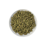 PUFFY Lemon Cherry Gelato is an indica-dominant  hybrid THCa strain, expertly crafted from a potent cross between Sunset Sherbet and Girl Scout Cookies. The aroma is a sharp blend of tart lemons and ripe cherries, accented by a distinct chemical undertone. Visually, buds are dense and frosty, featuring deep green and purple hues with bright orange pistils and a thick coating of sparkling trichomes. Consumers often report an initial wave of uplifted, happy euphoria, followed by a soothing body relaxation acc