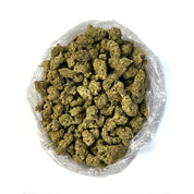 PUFFY Lemon Kush is a well-balanced hybrid THCa strain resulting from a cross between Master Kush and Lemon Joy. It boasts a bold and invigorating lemon aroma layered with earthy and herbal undertones. The flavor profile mirrors its scent sweet and tangy lemon notes accented by subtle hints of spice and earthiness. Visually, the buds are light green with yellow highlights, generously coated in frosty trichomes and accented by vibrant orange pistils. Consumers often report an uplifted mood and a sense of eup