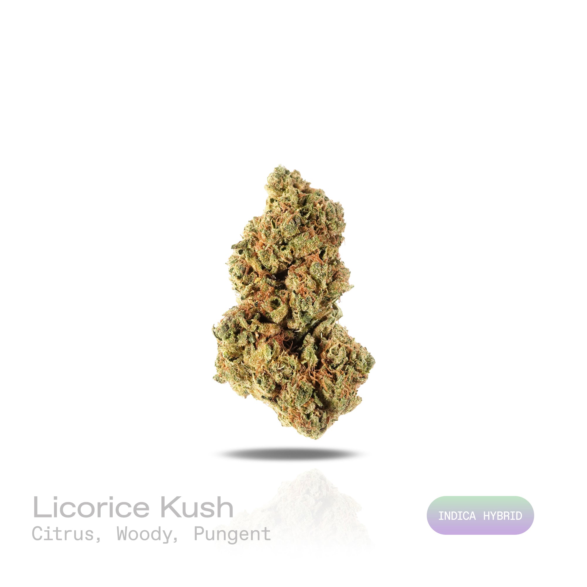 PUFFY Licorice Kush is an indica-dominant hybrid THCa strain, created by crossing the legendary AK‑47 with the renowned Hash Plant. The aroma opens with bright citrus notes, layered with rich woody undertones and a bold, pungent finish that commands attention. Visually, the buds are dense and forest-green, often adorned with vibrant orange pistils and a frosty layer of glistening trichomes. Consumers often report an initial euphoric lift, cerebral buzz, gradually followed by a relaxing, tingly body sensatio