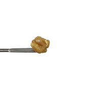 PUFFY THCa Granny Skunk Badder: is likely a hybrid or indica-dominant concentrate that delivers a bold, nostalgic blast of classic skunk refined with a modern edge. This smooth, whipped badder offers a rich aroma profile of citrus, diesel, and crisp apples, creating a uniquely layered sensory experience. Its creamy, easy-to-handle texture makes it perfect for dabbing, while the fast-acting effects provide a deeply relaxing high that lingers pleasantly.
