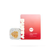 PUFFY THCa Sweet Tartz: The unique whipping technique required to produce badder causes the THCa to crystalize and create a smooth, creamy consistency. This wax is ultra-potent and easy to load onto a dab nail, thanks to its soft and malleable form.