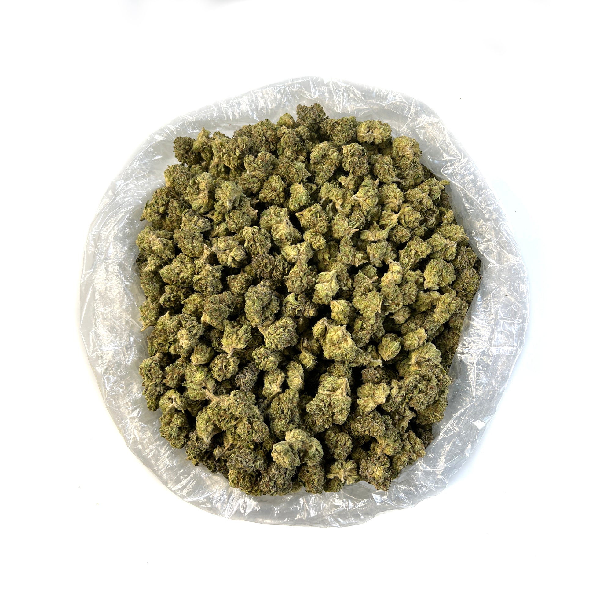 PUFFY London Truffle is an indica-dominant hybrid strain born from the cross between White Truffle and London Pound Cake. This strain offers a rich and complex aroma and flavor profile, featuring sweet cherries, dark chocolate, and creamy undertones, layered with subtle hints of diesel and earthiness. Visually, its dense, triangle-shaped buds showcase deep olive-green tones accented by thick orange pistils and a frosty blanket of blue-tinted white crystal trichomes. Consumers often experience a smooth build