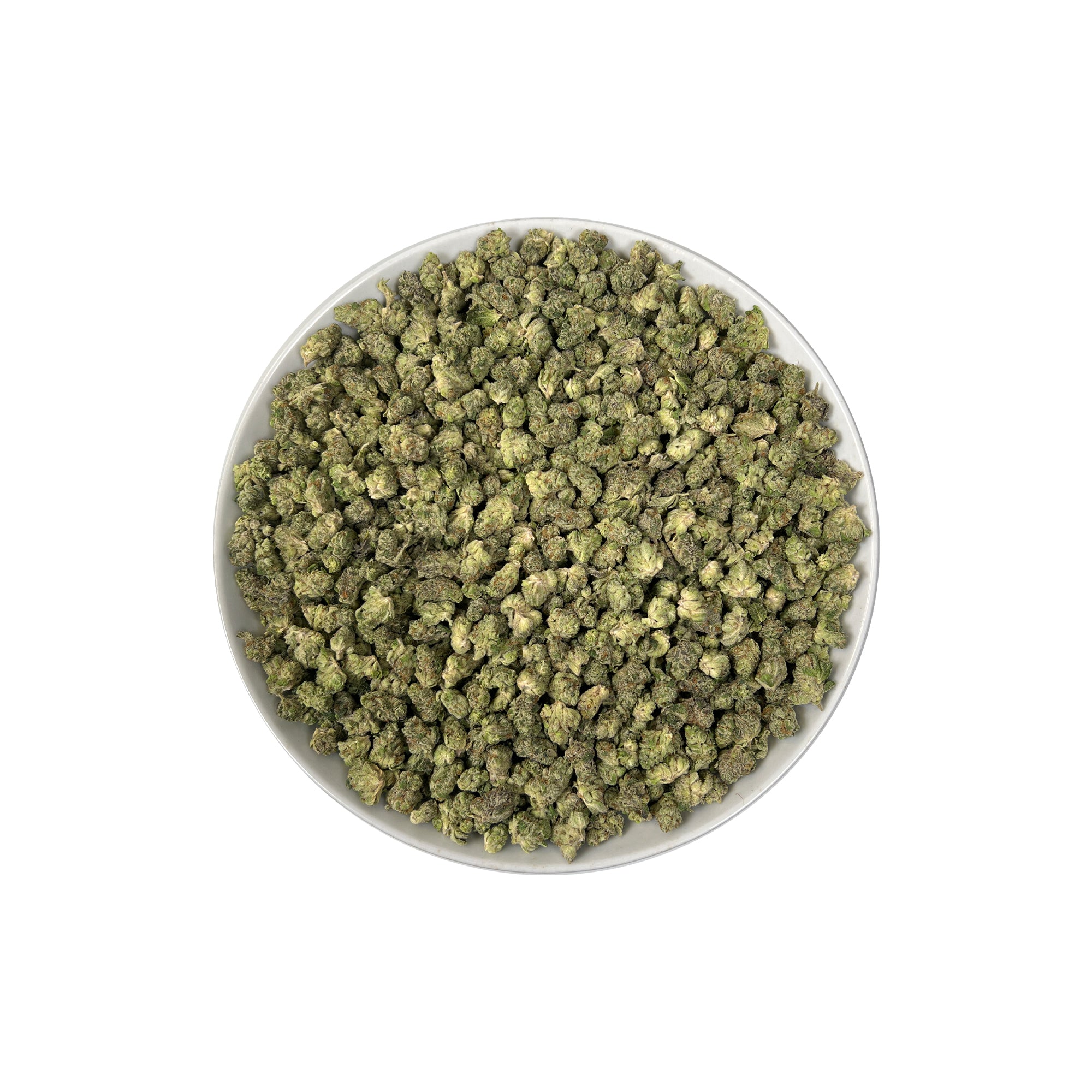 PUFFY Luxor (smalls) is an indica-dominant hybrid THCa strain, crafted from the unique union of Triangle Kush and SinMint Cookies. The aroma is a zesty burst of lime, layered with warm woody undertones and a subtle gassy note, creating a bold, energizing, and slightly earthy fragrance. Visually, dense deep green buds with purple hues and fiery orange pistils are coated in sticky trichomes. Consumers often report experiencing euphoria, an uplifted mood, heightened creativity, and a state of relaxed, focused 