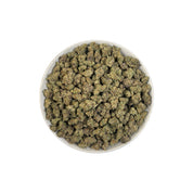 PUFFY MAC 1 (Miracle Alien Cookies) is a balanced hybrid THCa strain, born from the flavorful cross of Alien Cookies F2 with a Miracle 15. The aroma greets the senses with a musky base, zesty citrus highlights, and a sharp, sour edge. Visually captivating, the buds are thick and resinous, shimmering with frosty trichomes, while vibrant orange pistils thread through shades of dark green and purple. Consumers often report it delivers cerebral uplift and body relaxation, with effects that are euphoric, creativ