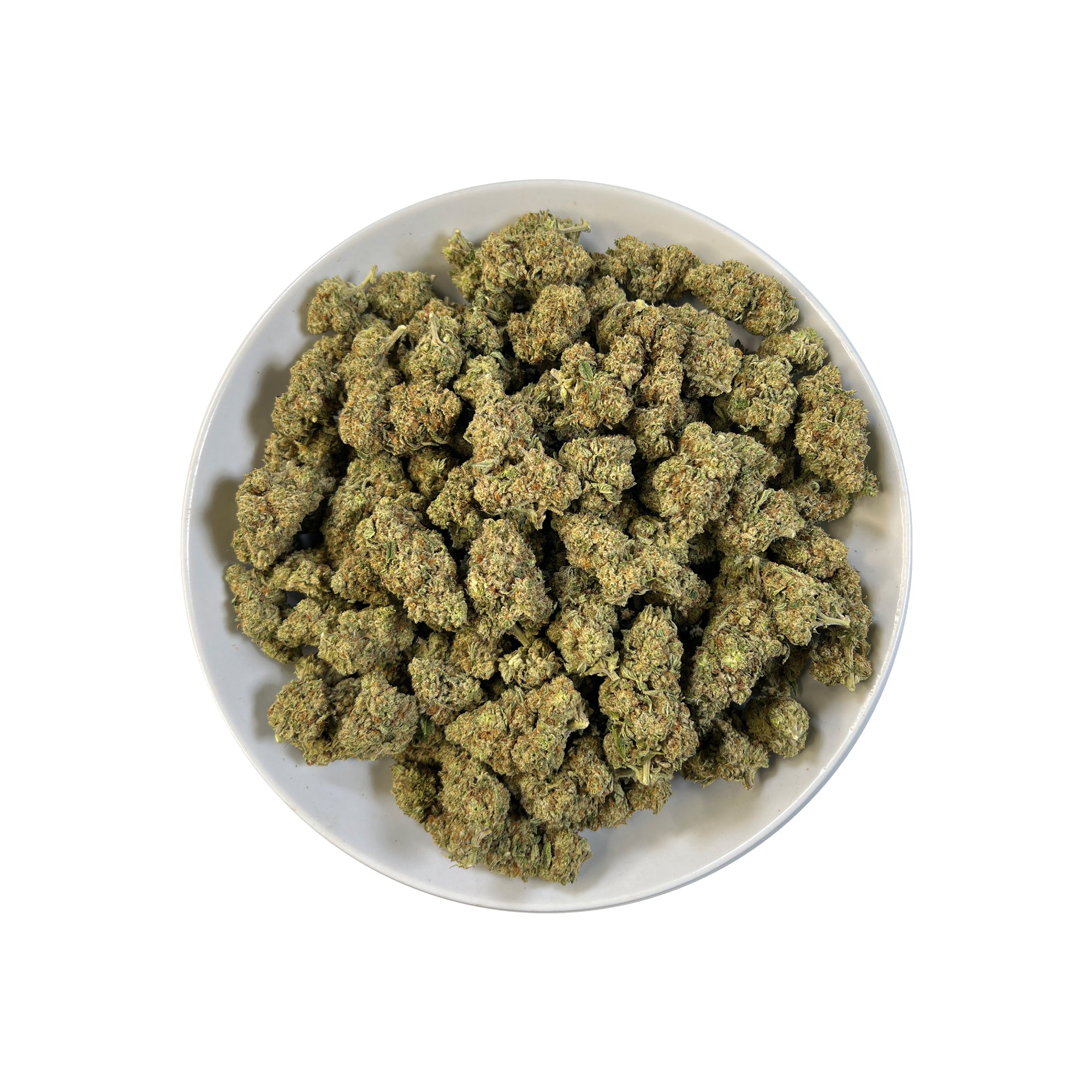 PUFFY MAC 1 (Miracle Alien Cookies) is a balanced hybrid THCa strain, born from the flavorful cross of Alien Cookies F2 with a Miracle 15. The aroma carries smooth notes of butter, uplifted by zesty citrus and rounded out with a creamy finish. Visually captivating, the buds are thick and resinous, shimmering with frosty trichomes, while vibrant orange pistils thread through shades of dark green and purple. Consumers often report it delivers cerebral uplift and body relaxation, with effects that are euphoric