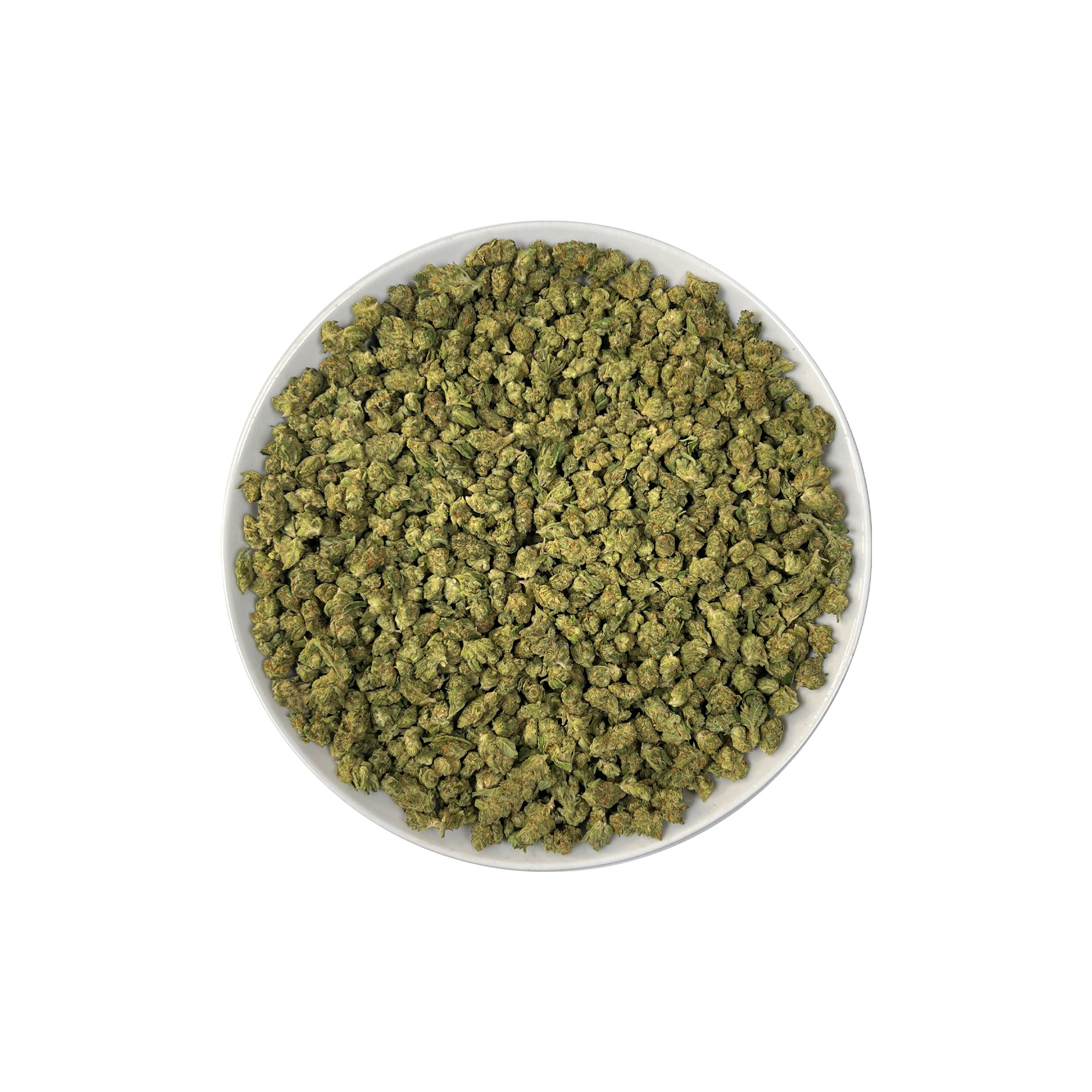 PUFFY Malibu OG (smalls) is an indica-dominant hybrid THCa strain, it is derived from a carefully selected phenotype of OG Kush genetics. The aroma is a vibrant blend of zesty citrus, earthy musk, and warm, spicy undertones. Visually, dense green buds with purple hues and fiery orange pistils are coated in sticky trichomes. Consumers often report feeling uplifted, energetic, and happy at lower to moderate doses, experiencing a relaxing and calming body ease