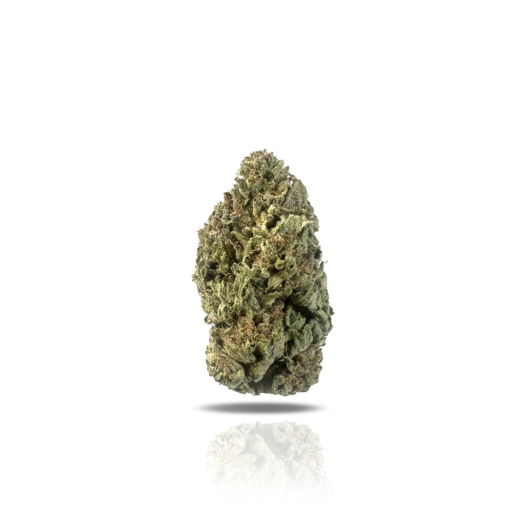 PUFFY Melted Ice Cream is a hybrid THCa strain, born from the flavorful genetics of Snowman and Ice Cream. Consumers report its effects as relaxing, uplifting, and appetite-inducing, making it a popular choice for easing depression, fatigue, and nausea. This strain delights the palate with creamy, sweet, and berry flavors, complemented by its dominant terpene, caryophyllene, known for its spicy aroma and potential anti-inflammatory benefits. Visually striking, Melted Ice Cream features tight, dense buds coa