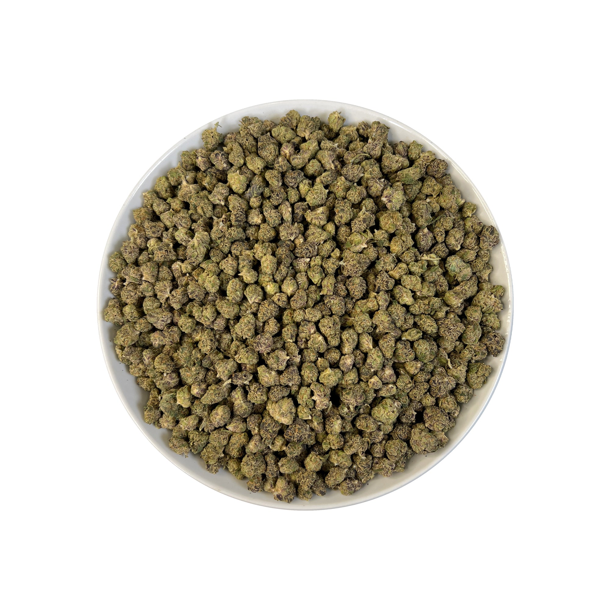 PUFFY Midnight Runtz (smalls) is an indica-dominant THCa strain, bred from a powerhouse cross of Runtz with Funky Charms. The aroma bursts with sweet and fruity notes, balanced by a warm hint of spice and grounded in a rich, earthy undertone. Visually, the blooms burst with lush emerald and royal purple hues, laced with vivid orange pistils and dusted in a glistening blanket of crystal-like trichomes. Consumers often describe it as delivering a rush of creative energy and elevated mood, sparking euphoria wh