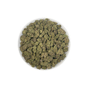 PUFFY Nightshade is an indica-dominant hybrid THCa strain, crafted from the legendary lineage of Kashmir × Nepalese landrace. The aroma is a bold and complex blend of woody undertones, sharp cheesy notes, and pungent gassy hints, creating a striking and memorable scent profile. Visually, dense dark green buds with purple hues and fiery orange pistils are coated in sticky trichomes. Consumers often report that this strain is deeply relaxing and calming, creating a soothing sense of comfort while delivering a