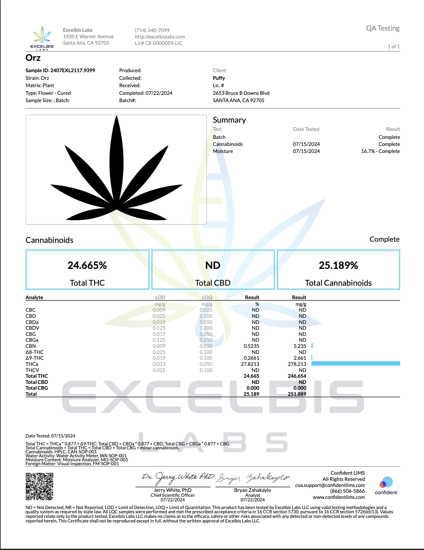 PUFFY ORZ is a potent hybrid THCa hemp made by crossing Cookies and Cream with Secret Weapon. Users reported that this strain produces a long-lasting and relaxing-high. Consumers should take caution as the high potency of Oreoz may be overwhelming to those new to THCa. This strain has an aroma reminiscent of campfire s'mores, with extra delicious hints of chocolate and diesel. THCa users reported that they use ORZ to help relieve symptoms associated with appetite loss, insomnia, chronic stress and depressio
