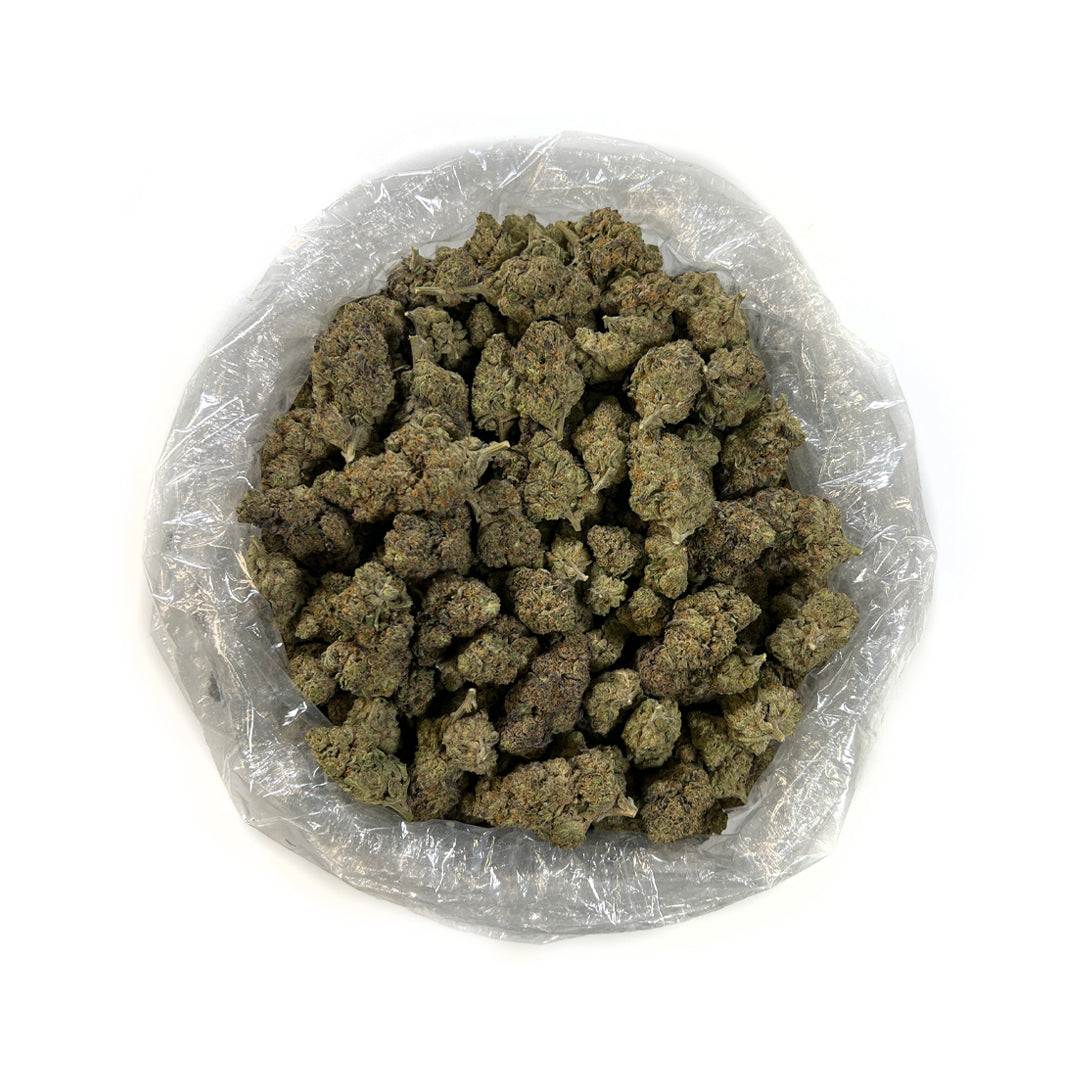 PUFFY OZ Kush THCa, also known as “The OZ Kush” or “O.Z. Kush,” is a indica-dominant hybrid created by crossing Zkittlez and OG Eddy Lepp. This strain offers a slightly sour lemon flavor with a hint of spice, while its aroma is earthy and woody with notes of pine and sour citrus. Its buds are bright neon green, hard and compact, with long yellow-orange hairs and a frosty layer of golden amber trichomes. Users reported that it delivers a deeply sedative high, making it ideal for nights when sleep is hard to 