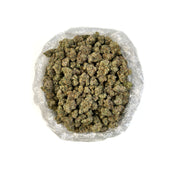 PUFFY Oz Kush  is a premium indica-dominant hybrid THCa strain born from the legendary cross of OG Eddy Lepp and ZKZ. The aroma is bold and pungent, with strong gassy notes and sharp chemical undertones, balanced by a crisp, earthy pine finish. The flavor offers a vibrant blend of fruity-sour tones, subtly complemented by hints of honey, smooth vanilla, and a touch of pine for a well-rounded taste. Visually, the buds are tightly packed and generously coated in sticky resin, showcasing a striking blend of de