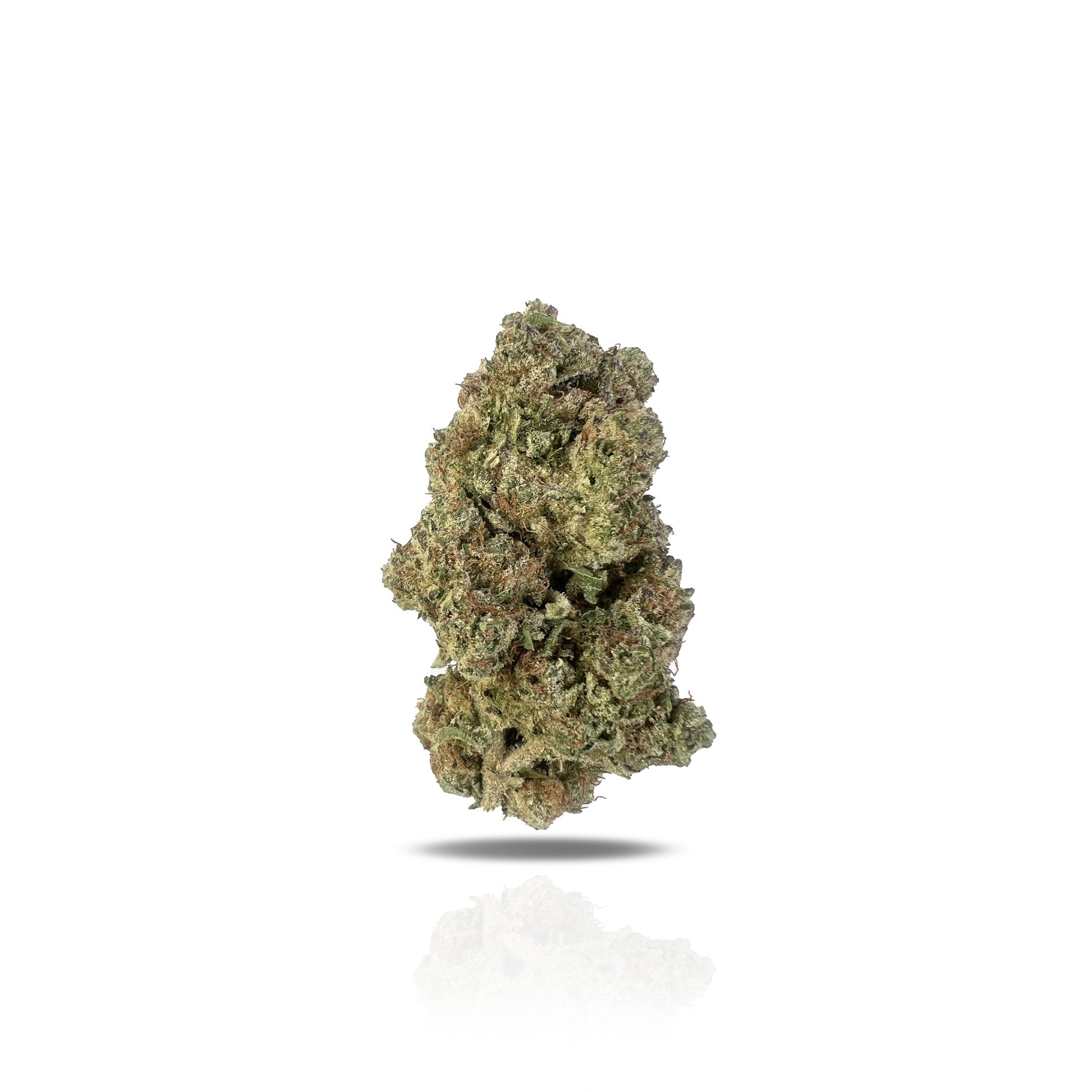 PUFFY Papaya Punch is an indica-dominant hybrid THCa strain crafted from the flavorful union of Papaya and Purple Punch. This strain offers a rich sensory experience, with a taste profile that blends berry, fruity, spicy, sweet, and tropical notes. The aroma opens with a bright, tangy sourness, delicately balanced by soft floral notes and the luscious scent of ripe apricots. Visually, the buds are dense and heart-shaped, showcasing a vibrant forest green color accented by fiery orange hairs and a thick, fro