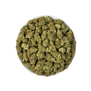 PUFFY Papaya Runtz is a balanced hybrid THCa strain created by crossing Papaya with Runtz. Its aroma bursts with tropical fruit notes, blending ripe mango and zesty citrus with a luscious sweetness. Visually, it showcases tightly packed, crystal-coated buds in deep green hues, streaked with fiery orange pistils and shimmering under a frosty trichome blanket. Consumers often report easing into a gentle head buzz that melts into a blissful, floaty body calm, lingering for hours of laid-back relaxation.
