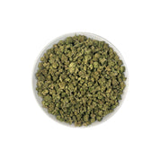 PUFFY Passion Fruit (smalls) is a sativa-dominant hybrid THCa strain, originating from the deliciously vibrant fusion of Sweet Pink Grapefruit and Orange Bud. The aroma opens with bright citrus notes, grounded by earthy undertones and finished with a sharp, pungent edge. Visually, the dense buds showcase rich green and purple hues, accented by vibrant orange pistils and a generous coating of sparkling trichomes. Consumers often experience a lively, invigorating effect that sparks imagination, heightens focu