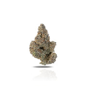 PUFFY Peanut Butter Punch is a potent indica-dominant hybrid THCa strain, born from the flavorful union of Dosidos and Purple Punch 2.0. Its aroma is a vibrant blend of tropical fruit and citrus, layered with sharp, chemical-like undertones. This strain delights the senses with a sweet yet savory flavor profile that blends rich, creamy peanut butter with subtle earthy herbal undertones. Visually, the buds are striking, dense, frosty, and colorful adorned with vibrant orange pistils that hint at its potency.
