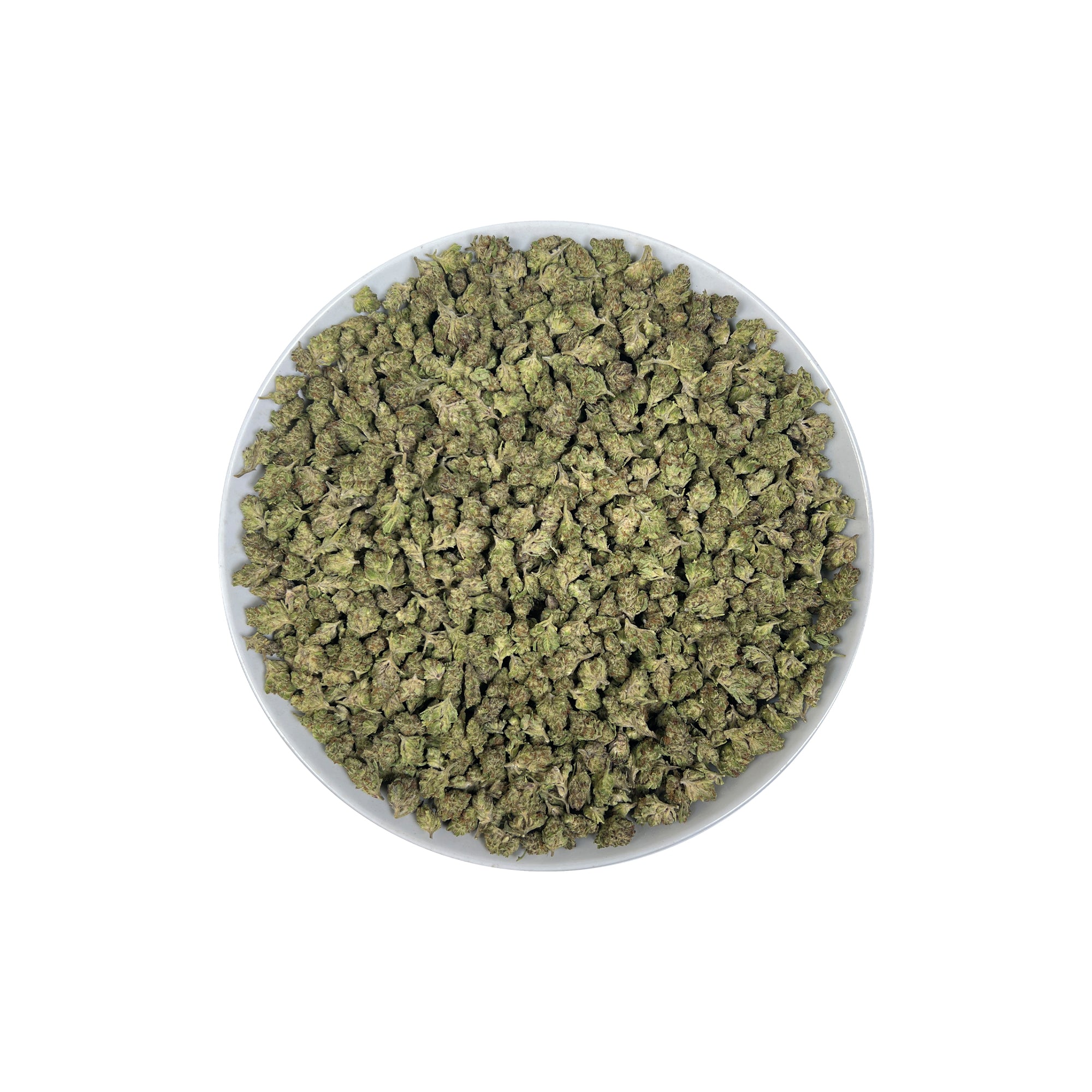 PUFFY Pineapple Mac (smalls) is an indica-dominant hybrid THCa strain, crafted from the renowned cross of Gelato #41 and MAC (Miracle Alien Cookies). The aroma bursts with sweet pineapple and candy notes, layered with a vibrant, fruity essence. Visually, dense green buds with purple hues and fiery orange pistils are coated in sticky trichomes. Consumers often report feeling happy, relaxed, and euphoric shortly after consumption, accompanied by calming body relaxation, and many find it helpful for stress rel