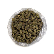 PUFFY Purple Gusher is a well-balanced hybrid THCa strain born from the potent cross between Gelato #41 and Purple Punch. The aroma blends earthy richness with smooth, creamy undertones that entice the senses. Visually, its nugs are dense and chunky, showcasing a vibrant forest-green base laced with deep purple hues, fiery orange pistils, and a heavy dusting of frosty trichomes. Consumers often report an uplifting wave of euphoria and bursts of laughter, followed by a soothing, full-body relaxation. It's a 