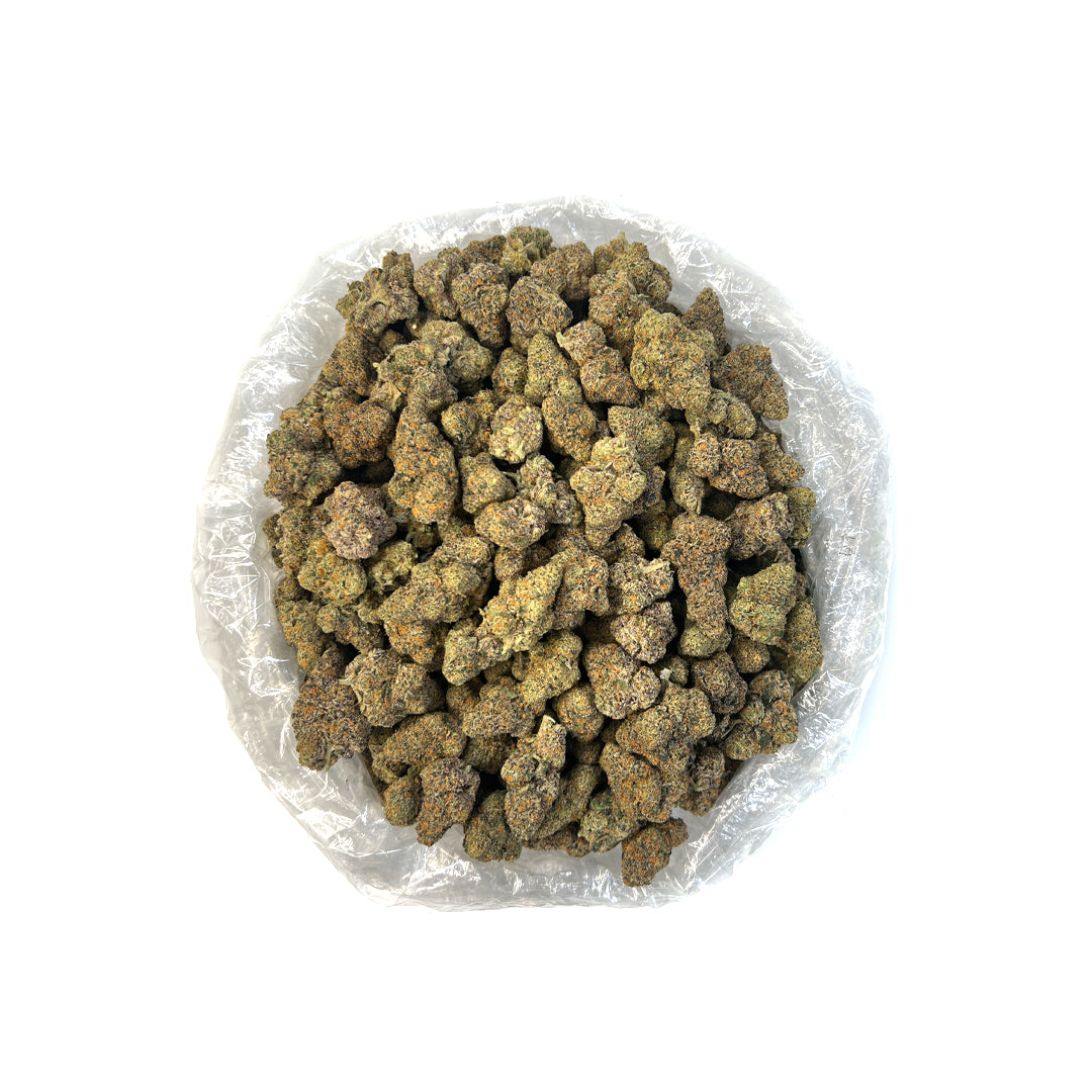 PUFFY Purple Milk THCa is slightly sativa-dominant cross between Purple OG Kush and Bubba Kush and is recognized for its well-rounded profile. Offers a relaxing high with uplifting cerebral effects, making it suitable for both leisure and creativity. Users often appreciate its ability to relieve stress while promoting a sense of happiness and calm.