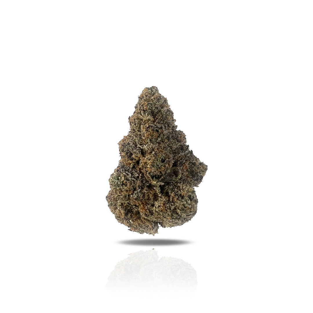 PUFFY Purple Milk THCa is a captivating sativa hybrid, renowned for its striking deep purple hues, accented by mint-green undertones, fiery orange hairs, and dense, frosty white trichomes. A premium cross between Purple Punch and Cereal Milk, this strain delivers a perfectly balanced high—soothing the body while keeping the mind clear and uplifted.Users describe its effects as calming yet energizing, making it an excellent choice for stress relief and mood enhancement without the heaviness of sedation.