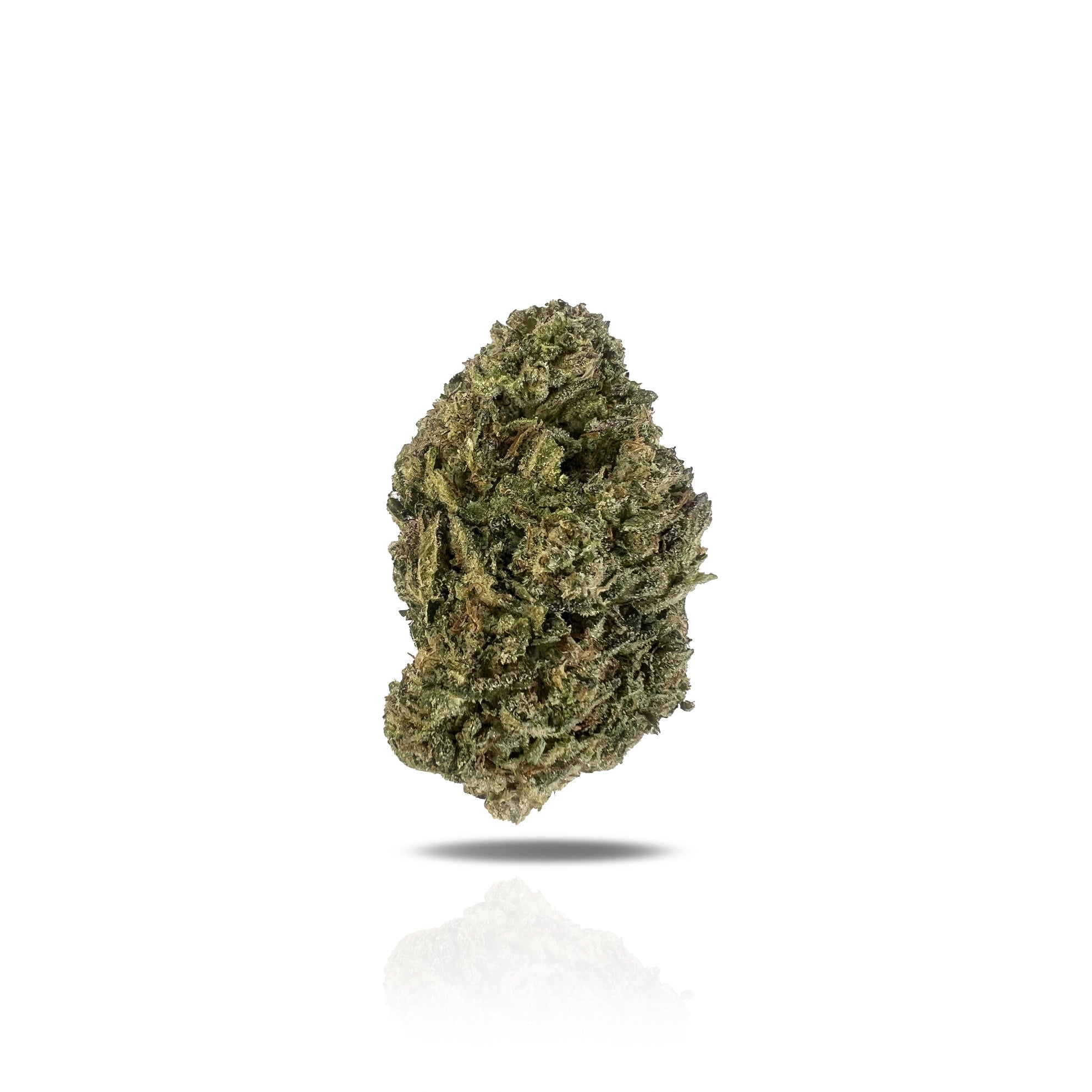 PUFFY Purple Push Pop THCa is a powerful hybrid born from the fusion of (Ice Cream Cake x Sunset Sherb Bx1) and Jealousy F2, preserving its legendary lineage with potent effects and enticing flavors. Its aroma profile is bold and complex, blending spicy cloves, floral lavender, sage, chamomile, and a musky, tar-like essence for a truly unique and captivating scent. Visually, this strain is just as striking, showcasing a vibrant spectrum of green hues from bright lime to deep forest green accented by thin, b