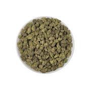 PUFFY Purple Urkle is an indica-dominant hybrid THCa strain, born from the cross of Mendo Purps and Granddaddy Purple. The aroma opens with sweet berry notes, balanced by a fresh grassy undertone and a smooth, creamy hint of vanilla. Visually appealing, the buds are dense with forest-green and purple hues, bright orange pistils, and a sparkling layer of trichomes. Consumers often report deep body relaxation that promotes restful sleep, often accompanied by uplifting euphoria and a heightened appetite.