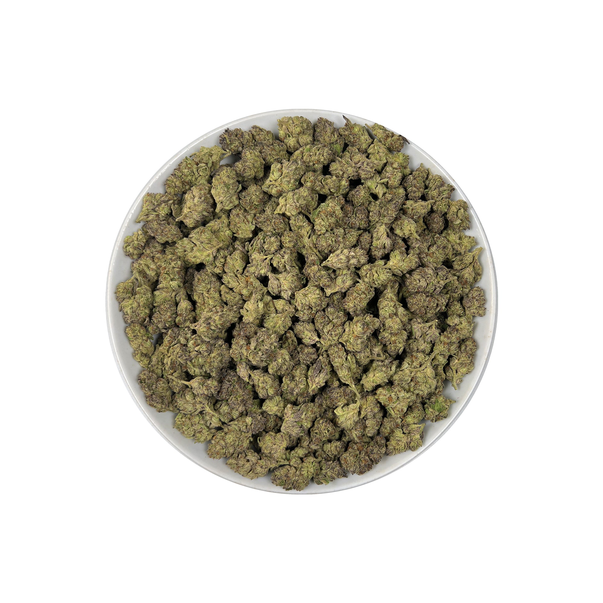 PUFFY Purple Urkle is an indica-dominant hybrid THCa strain, born from the cross of Mendo Purps and Granddaddy Purple. The aroma opens with sweet berry notes, balanced by a fresh grassy undertone and a smooth, creamy hint of vanilla. Visually appealing, the buds are dense with forest-green and purple hues, bright orange pistils, and a sparkling layer of trichomes. Consumers often report deep body relaxation that promotes restful sleep, often accompanied by uplifting euphoria and a heightened appetite.