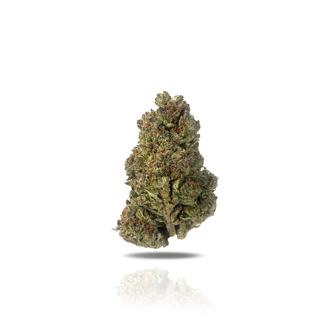 PUFFY RS11 is a balanced hybrid THCa strain born from the crossing of Pink Guava (a standout from the OZ Kush project) and Sunset Sherbert. Known for its unique combination of effects, users report feeling calm and sedated while remaining mentally alert, making it an ideal choice for relaxation without mental cloudiness.The flavor profile of RS11 is delightfully fruity, with bright hints of sour citrus, offering a refreshing and flavorful experience. Its smooth smoke is accompanied by a lingering sweet and 