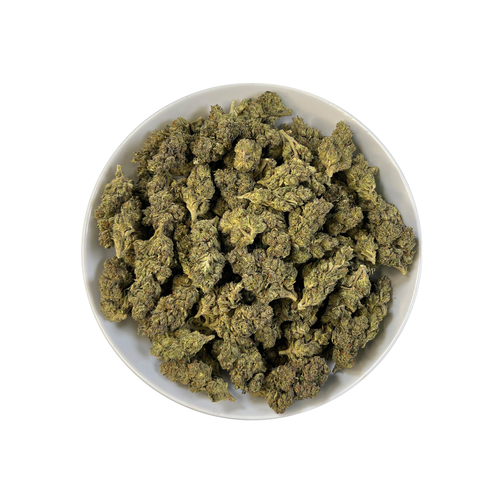 PUFFY Sherb Cream Pie is an indica-dominant hybrid THCa strain, born from the renowned cross of Ice Cream Cake and Sherb BX1. The aroma bursts with a playful blend of sweet candy and fruity notes, underlined by a sharp, tangy chemical edge. Visually, the buds are light and airy with a slightly conical form, showcasing rich green and purple tones, all enveloped in a sparkling layer of frosty trichomes. Consumers often report a wave of euphoria and happiness paired with soothing relaxation and a balanced ment