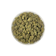 PUFFY Skunk is a balanced hybrid THCa strain, expertly bred from the legendary landrace genetics of Afghani, Acapulco Gold, and Colombian Gold. The aroma bursts with sharp citrus notes, underlined by a rich, fuel-like diesel scent and a bold, pungent undertone that lingers enticingly. Visually, the dense buds display deep green and purple hues, bright orange pistils, and a coating of sparkling trichomes. Consumers often report a focused cerebral high paired with body calm, bringing euphoria, relaxation, cre
