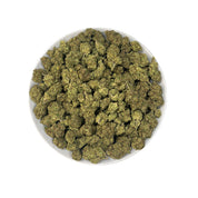 PUFFY Sour Breath is a sativa-dominant hybrid THCa strain, created from a cross between Sour Diesel and Lamb’s Bread. The aroma bursts with bright sour notes balanced by zesty citrus and subtle floral undertones. Visually, it features dense neon-green buds with orange pistils and a frosty layer of white trichomes. Consumers often report an uplifting and energetic high that boosts focus, sparks creativity, and enhances sociability, perfect for daytime use or lively social settings.

