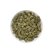 PUFFY Sour Diesel is a sativa-dominant hybrid THCa strain born from the pairing of Chemdawg and Super Skunk. The aroma carries a strong earthy base layered with pungent diesel notes and a sharp hint of chemical undertones, creating a bold and intense scent profile. Visually, this strain features dense light-green buds accented by vibrant orange pistils and a thick, frosty layer of trichomes. Consumers often report that this strain enhances mood, sharpens focus, and sparks creativity with its uplifting, cere