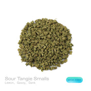 PUFFY Sour Tangie (smalls) is a sativa-dominant hybrid THCa strain, hailing from the legendary genetics of East Coast Sour Diesel and Tangie. The aroma bursts with zesty citrus, grounded earthy undertones, and delicate floral notes that linger on the senses. Visually, the dense buds display rich forest-green tones with hints of purple, accented by vibrant orange pistils and enveloped in a frosty layer of trichomes. Consumers often report a cerebral, uplifting head high that sparks euphoria, focus, and inspi