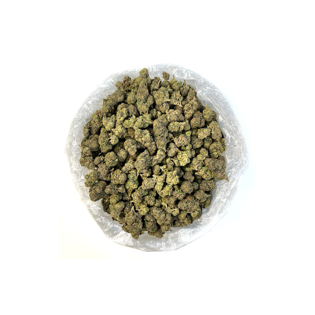 PUFFY Space Runtz is a hybrid THCa strain, created by crossing Runtz with Candy Rain. Users reported calming and uplifting effects, and they often turn to Space Runtz to manage symptoms of anxiety, depression, and insomnia. Its flavor profile is uniquely delightful, featuring notes of violet, earthy undertones, and hints of pear. The dominant terpene, caryophyllene, contributes to its soothing and relaxing properties, making it an ideal choice for unwinding and finding tranquility.