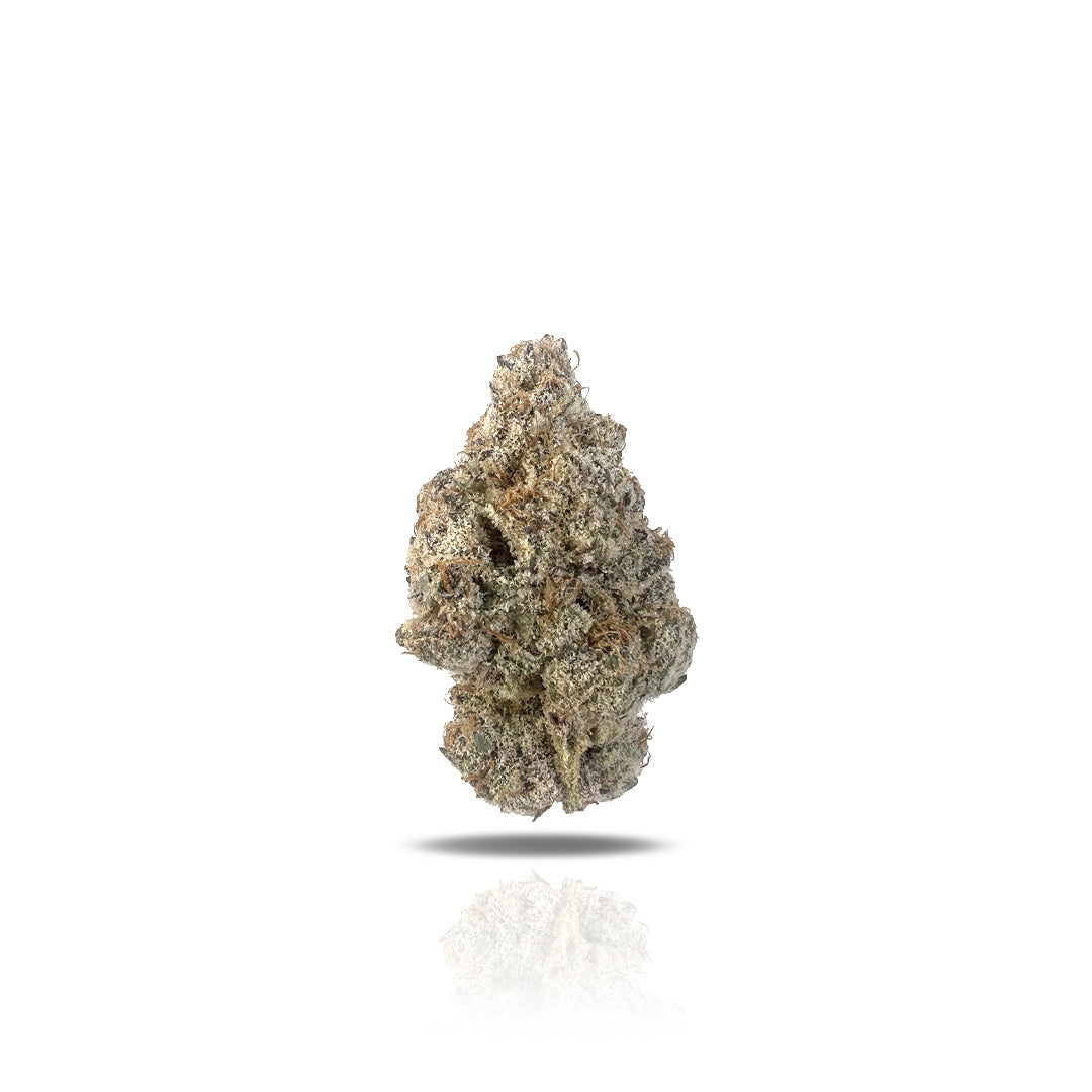 PUFFY Subzero THCa is a slightly indica-dominant strain with lineage linked to Strawberry Diesel and Chemdawg x Hindu Kush. Celebrated for its cool, minty aroma and powerful calming effects, it delivers a deeply relaxing body high, perfect for alleviating stress, anxiety, and insomnia. Its frosty, resinous flowers often have a pale lavender and minty green hue, matching its refreshing flavor profile. Subzero often provides a tranquil, soothing experience that eases both physical discomfort and mental tensio