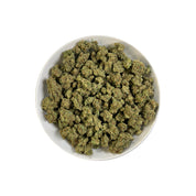 PUFFY Super Jack Herer is a sativa-dominant hybrid THCa strain, born from the legendary cross of Super Silver Haze and Jack Herer. The aroma is a bold fusion of sharp asphalt, warming spices, pungent chemicals, and zesty citrus notes. Visually, the buds are dense and light-green, accented by fiery orange pistils and coated in a sparkling layer of trichomes. Consumers often report a surge of energy that enhances focus, sparks creativity, and makes it an ideal choice for daytime use.

