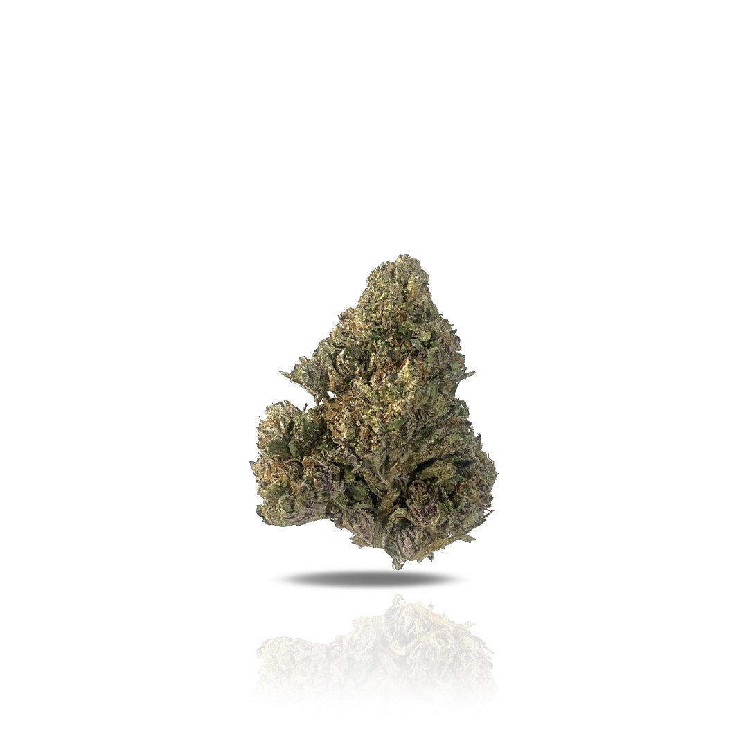 PUFFY Super Lemon Haze is a sativa-dominant hybrid THCa strain, born from Lemon Skunk and Super Silver Haze. This kief-coated, multi-colored strain lives up to its name with a zesty, citrusy, and slightly sweet aroma. Its flavor is reminiscent of lemon candy—tart and sweet, but not overly sharp. User claims that it is energizing and uplifting that is best suited for those who thrive on a boost of liveliness.