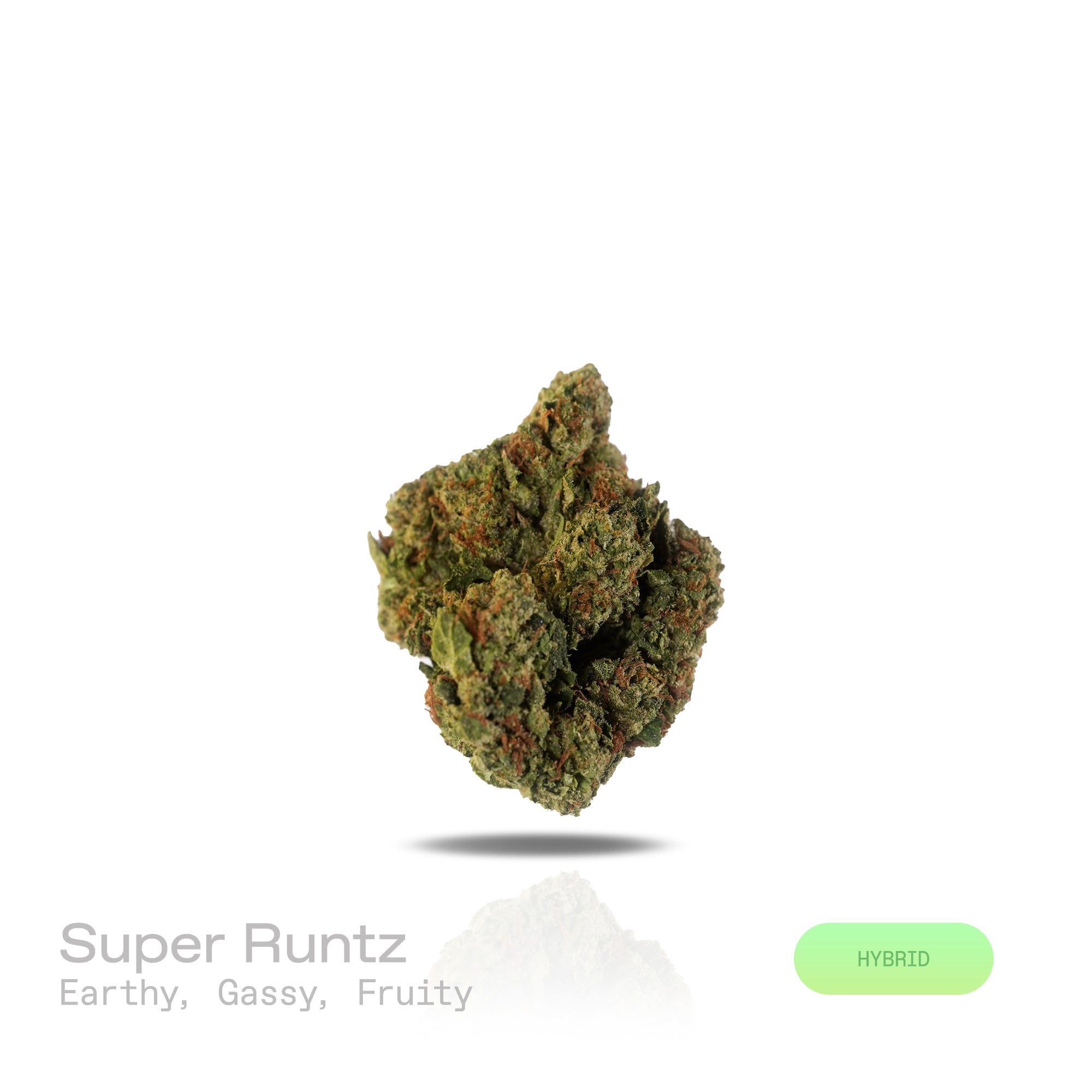PUFFY Super Runtz is a hybrid THCa strain, expertly crafted from a potent cross between Super Lemon Cherry Gelato and Runtz. The aroma is a rich blend of sweet and earthy notes, layered with pungent gassy undertones and a burst of ripe, fruity freshness. Visually, the buds feature chunky or elongated forms in deep green and purple, lit with orange pistils and coated in sugar-like frosty trichomes. Consumers often report an uplifting wave of euphoria that brightens the mood, gradually melting into deep relax