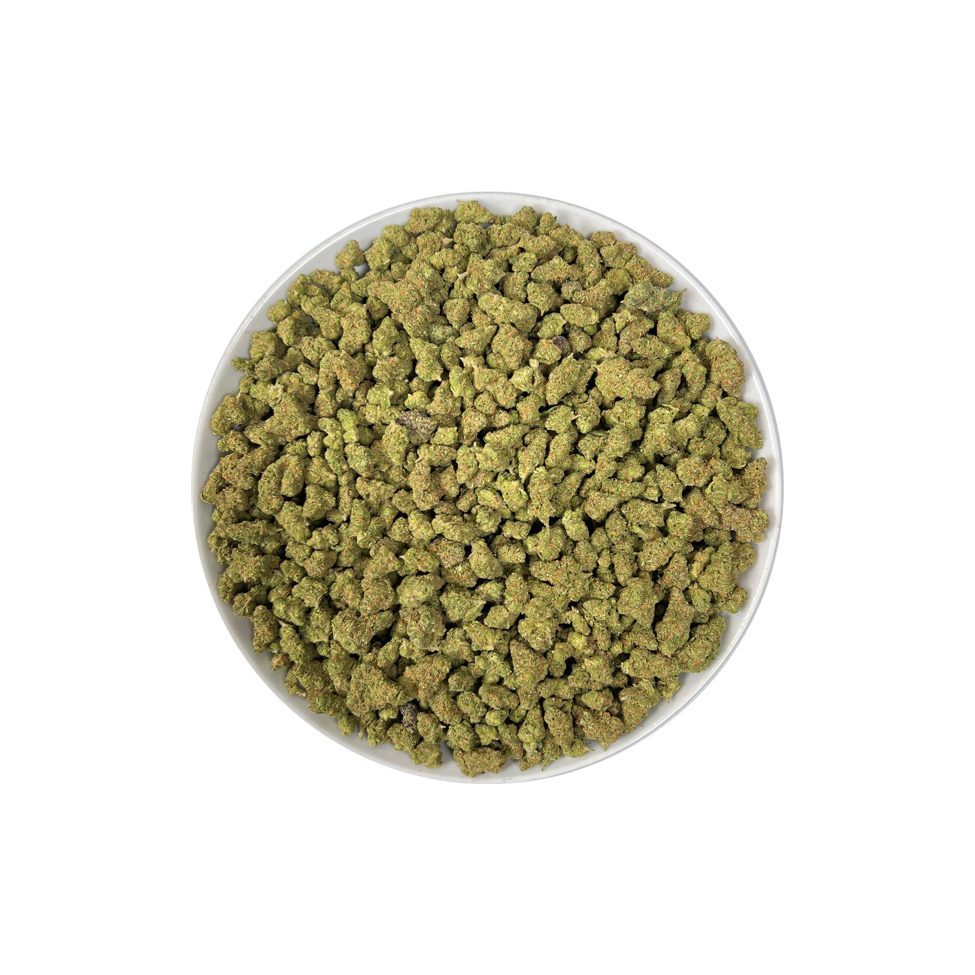 PUFFY Super Silver Haze (smalls) is a sativa-dominant hybrid THCa strain, expertly crafted from a flavorful and legendary three-way cross of Skunk #1, Northern Lights, and Haze. The aroma is a bold blend of funky, refreshing eucalyptus, and sharp diesel notes that immediately capture the senses. Visually, the buds are spade-shaped with a bright lime green hue, accented by fiery orange pistils and coated in a dense layer of silvery-white trichomes. Consumers often describe feeling a surge of energy, heighten