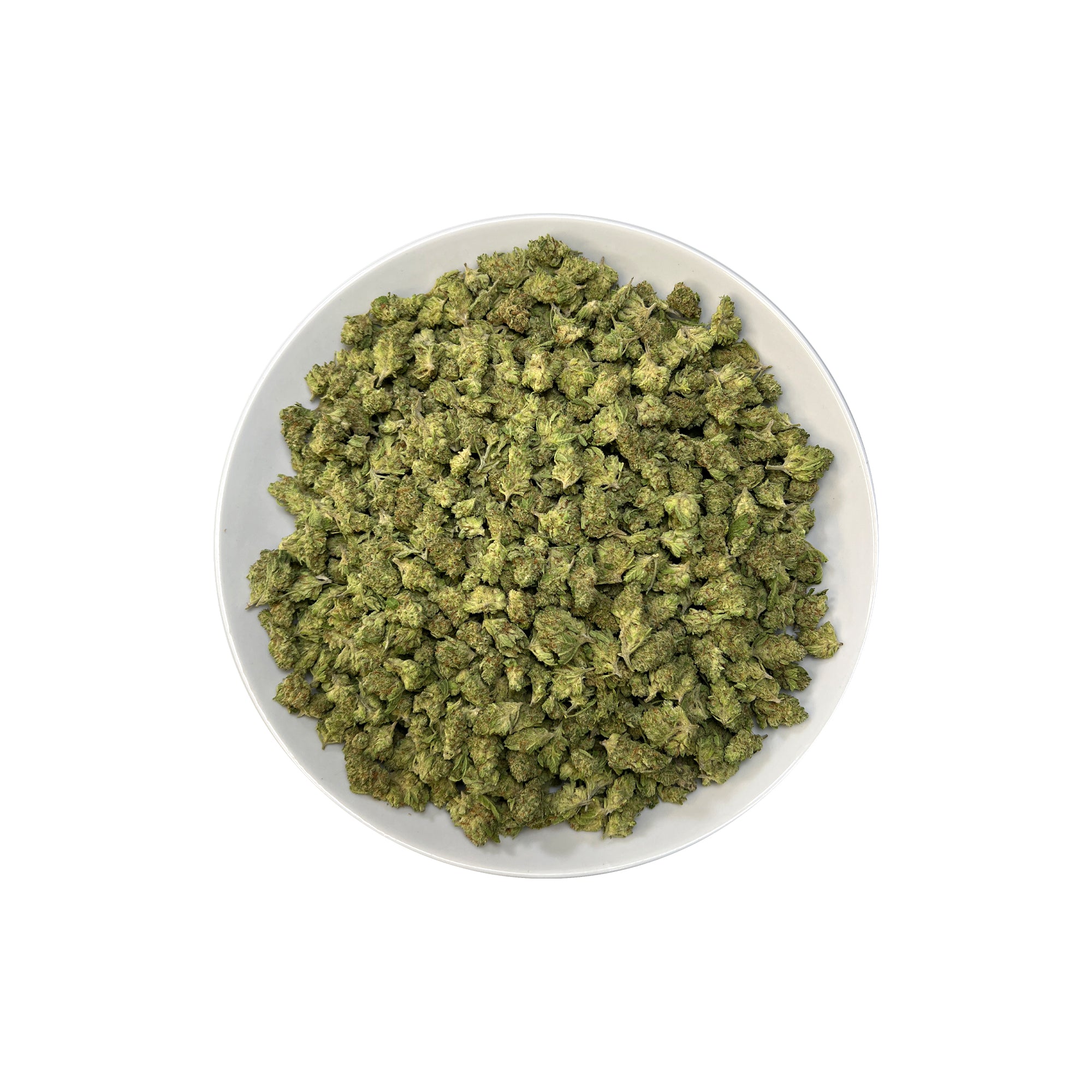 PUFFY Super Silver Haze Smalls is a sativa-dominant hybrid THCa strain, expertly crafted from a flavorful and legendary three-way cross of Skunk #1, Northern Lights, and Haze. The aroma is a refreshing blend of cool menthol and crisp eucalyptus, balanced by the sharp, clean scent of pine. Visually, the buds are spade-shaped with a bright lime green hue, accented by fiery orange pistils and coated in a dense layer of silvery-white trichomes. Consumers often describe feeling a surge of energy, heightened euph