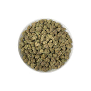 PUFFY Tangelo is a sativa-dominant hybrid THCa strain, born from a powerful cross between Tangerine Sunrise × Gorkle. The aroma bursts with bright, zesty oranges, intertwined with fresh pine notes and a distinctive funky undertone, creating a vibrant and memorable scent profile. Visually, dense green buds with purple hues and fiery orange pistils are coated in sticky trichomes. Consumers often report an uplifting and energizing experience, delivering euphoria, enhanced sociability, heightened creativity, a 