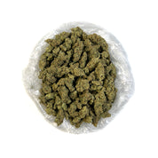 PUFFY Tangie is a sativa-dominant hybrid THCa strain born from the flavorful lineage of California Orange (Cali-O) and Skunk #1. The aroma is a funky fusion of ripe strawberries, tangy blue cheese, and bright oranges, a profile that's boldly mirrored in its flavor. Visually, the buds are dense and frosty, with thick, silvery-white trichomes that give the colas a shimmering, snow-covered appearance. Consumers often describe the effects as energizing and euphoric, delivering a clear-headed, cerebral high that