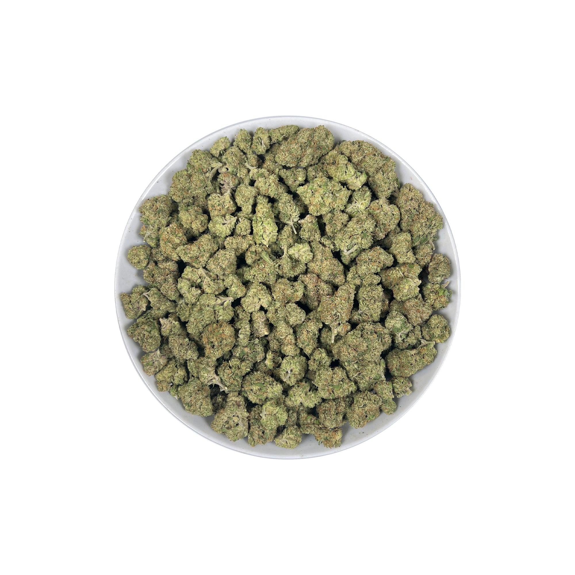 PUFFY Triangle Kush is an indica-dominant hybrid THCa strain, born from a powerful cross between Florida OG Kush and Hindu Kush. The aroma bursts with zesty lime notes, grounded by earthy undertones and a bold, pungent finish that lingers enticingly. Visually, dense deep green buds with purple hues and fiery orange pistils are coated in sticky trichomes. Consumers frequently describe effects that begin with a calming body sensation that helps ease stress and anxiety, followed by an uplifting cerebral high t