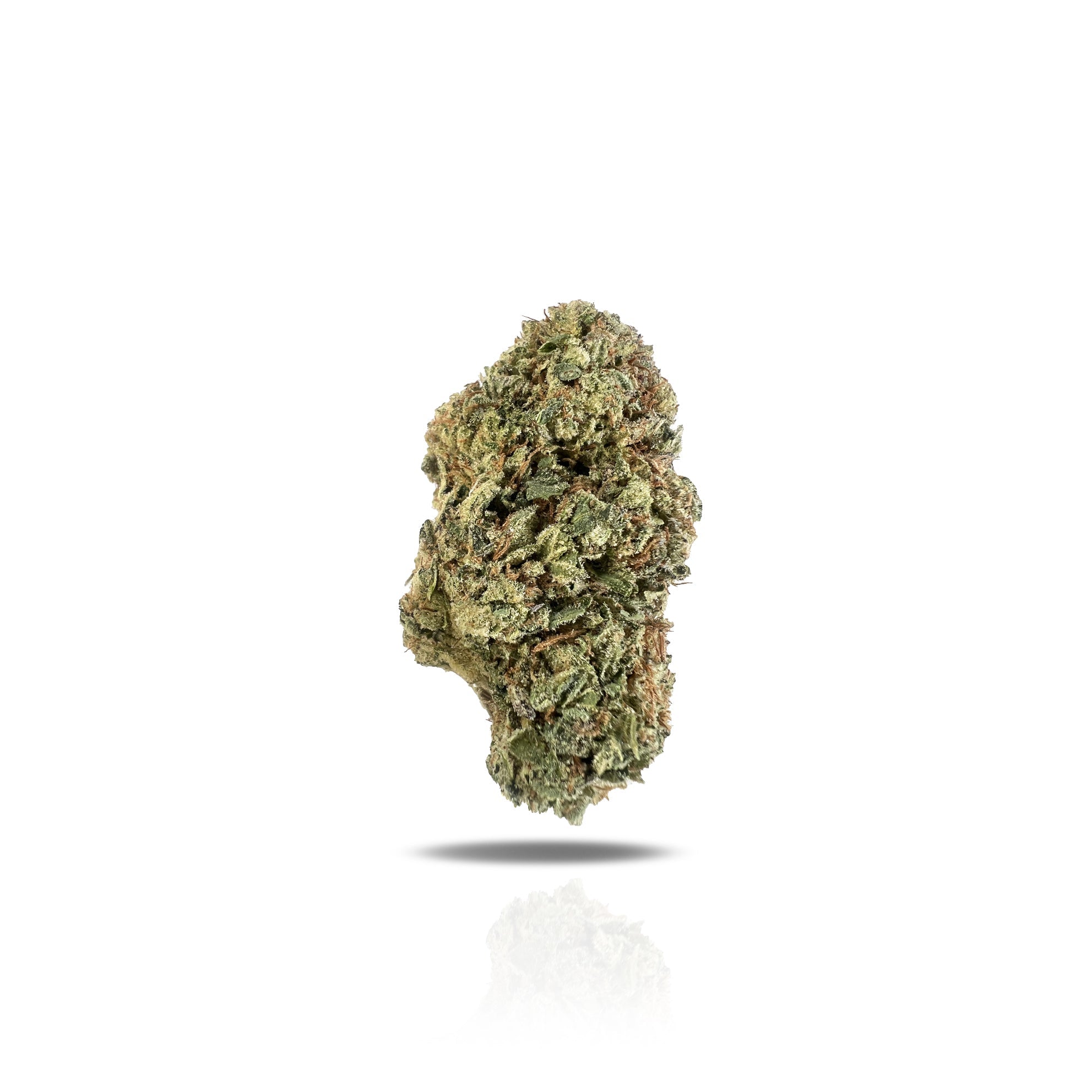 PUFFY Violet Fog is a balanced hybrid THCa strain, born from the flavorful fusion of Grape Gasoline and Khalifa Mints. The scent is equally captivating, blending floral, menthol, lavender, and gassy undertones for a uniquely refreshing experience. Its buds are fluffy and grape-shaped, showcasing dark olive-green hues with deep purple accents, thin orange hairs, and a shimmering layer of purple-tinted trichomes. Consumers report that it delivers a deeply relaxing, euphoric, and sleep-inducing high, making it