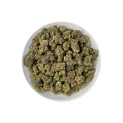 PUFFY Watermelon is an indica-dominant hybrid THCa strain, bred from the renowned cross of Watermelon x Kush genetics. The aroma bursts with sweet candy notes layered with juicy watermelon and a hint of ripe cherries, creating a playful and mouthwatering profile. Visually, the buds are thick and well-formed, showcasing dark green tones with streaks of purple, fiery orange pistils, and a sparkling coat of trichomes. Consumers often describe a calming, full-bodied high that lifts the mood while easing tension