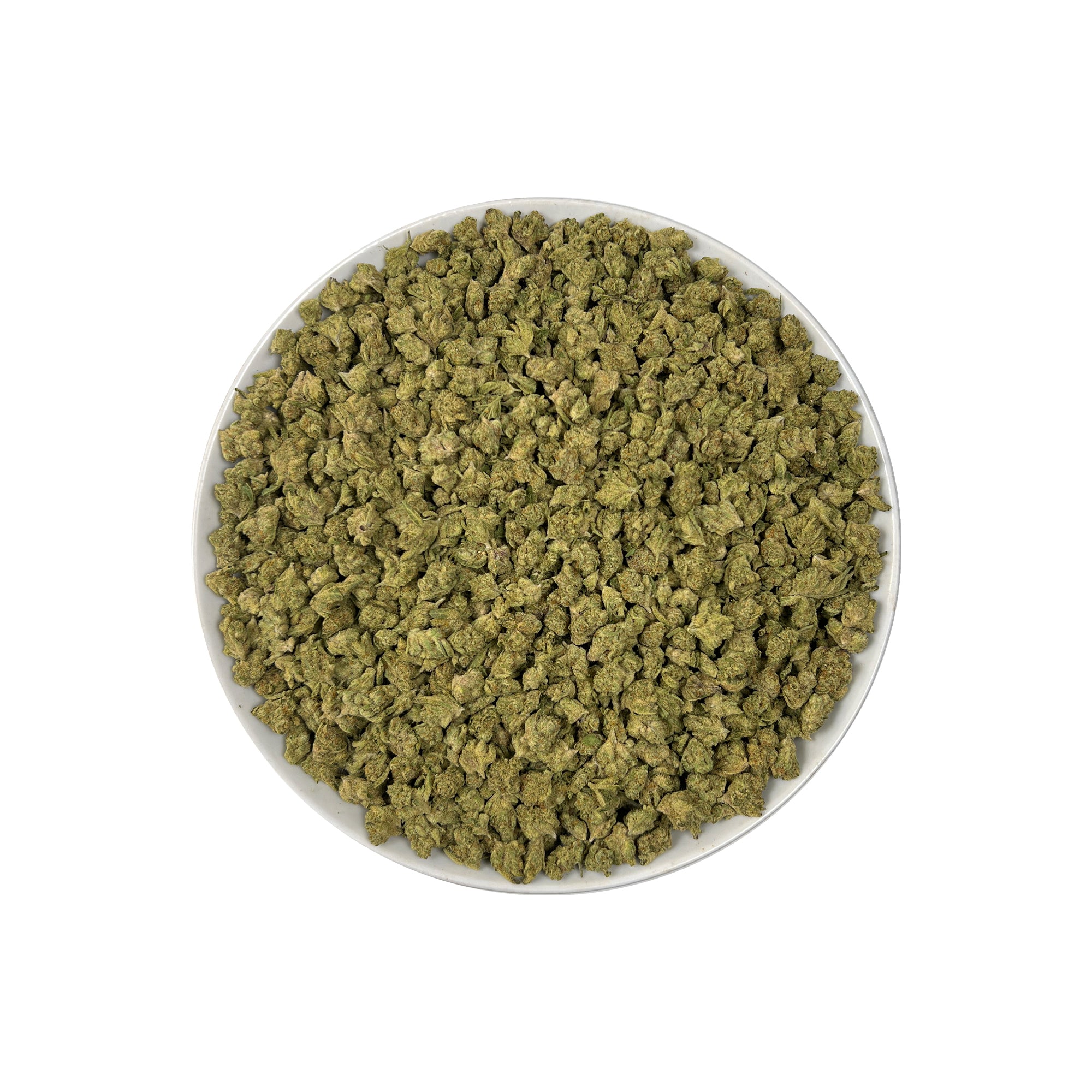 PUFFY Watermelon (smalls) is an indica-dominant hybrid THCa strain, bred from the renowned cross of Watermelon x Kush genetics. The aroma greets the senses with sweet, juicy melon notes, layered over a rich earthy base and accented by sharp, pungent undertones. Visually, the buds are thick and well-formed, showcasing dark green tones with streaks of purple, fiery orange pistils, and a sparkling coat of trichomes. Consumers often describe a calming, full-bodied high that lifts the mood while easing tension, 